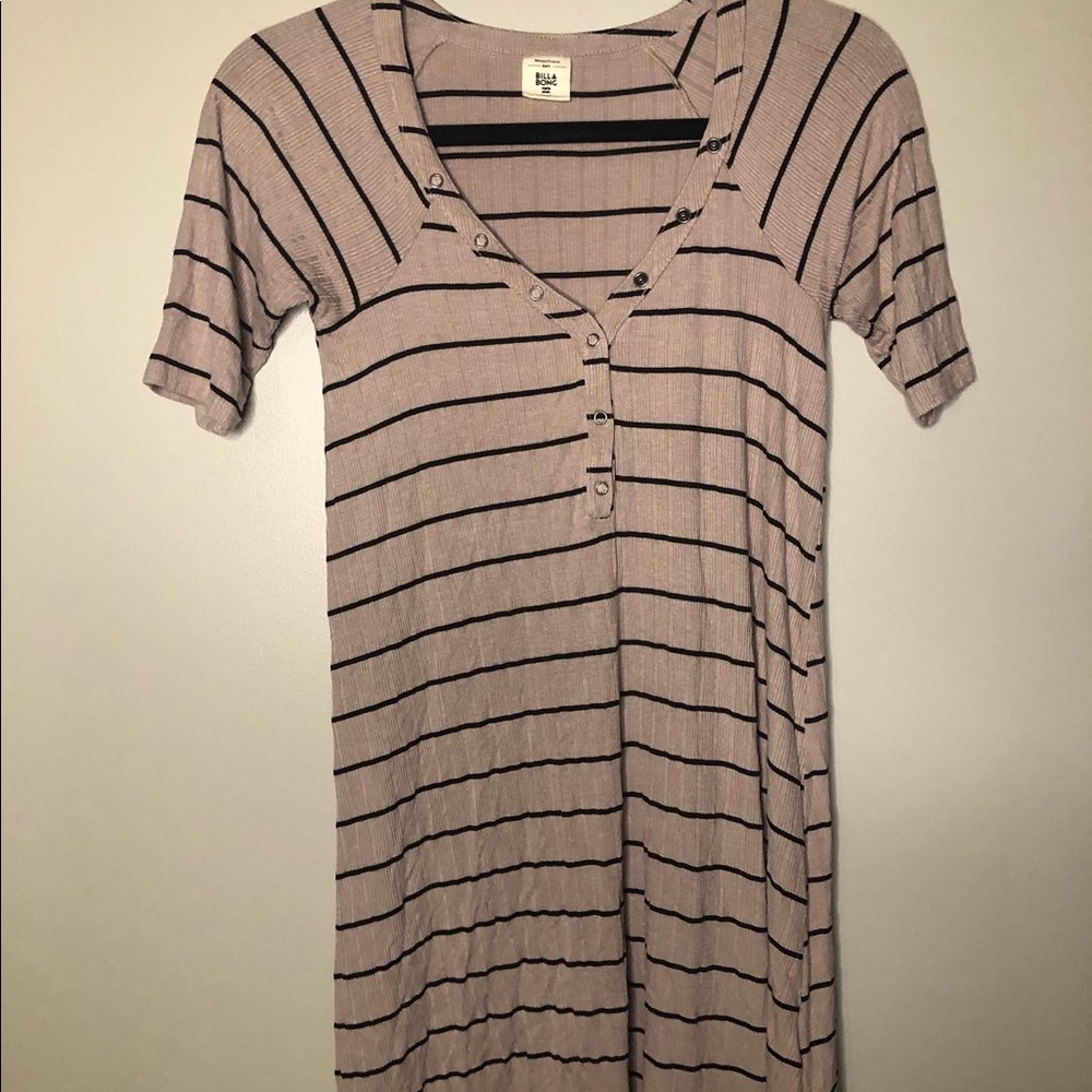 Billabong striped swing dress